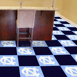 Fan Mats UNC Chapel Hill Carpet Tiles