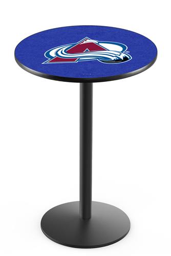 Colorado Avalanche NHL Round Base Pub Table. Free shipping.  Some exclusions apply.