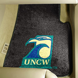 Fan Mats UNC Wilmington Carpet Car Mats
