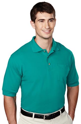 TRI MOUNTAIN Image Polyester Golf Shirt w/Pocket
