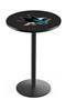 Holland San Jose Sharks NHL Round Base Pub Table