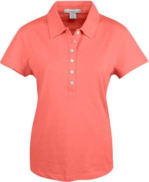 TRI MOUNTAIN Attraction Women's Fitted Golf Shirt. Printing is available for this item.