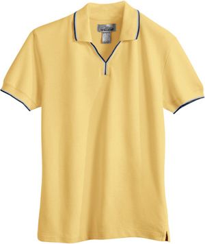 TRI MOUNTAIN Journey Women's Mesh Knit Golf Shirt. Printing is available for this item.