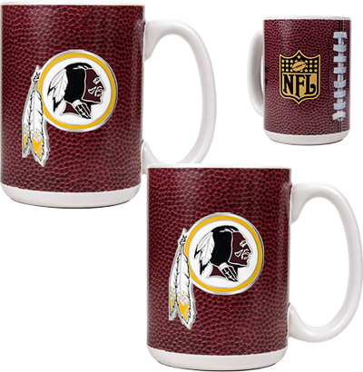 NFL Washington Redskins Gameball Mug (Set of 2) - Fan Gear