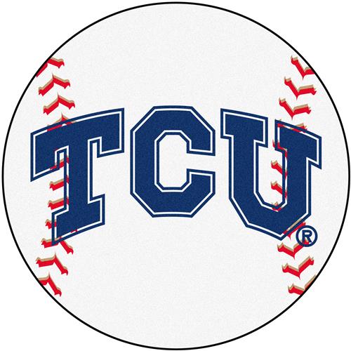 Fan Mats Texas Christian University Baseball Mat