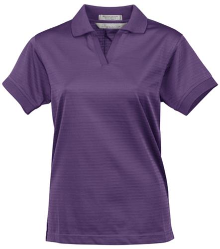 TRI MOUNTAIN Aura Women's Johnny Collar Golf Shirt. Printing is available for this item.