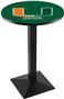 Holland Univ of Miami FL Square Base Pub Table