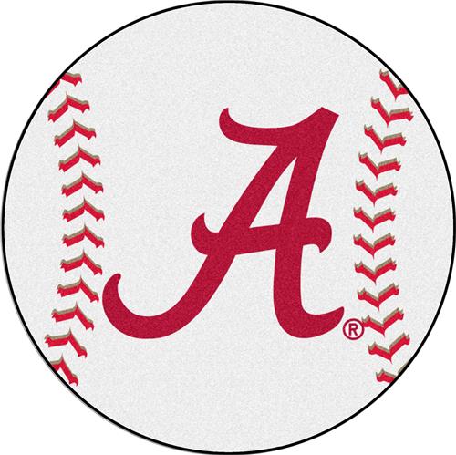 Fan Mats NCAA University of Alabama Baseball Mat