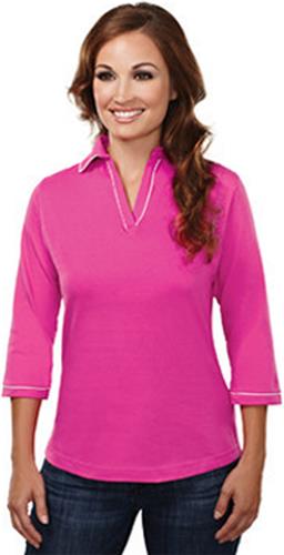 TRI MOUNTAIN Women's Allure Jersey-Sleeve Shirt