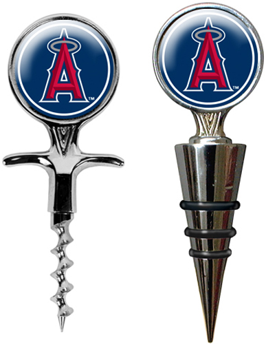 MLB Anaheim Angels Cork Screw & Bottle Topper