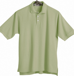 TRI MOUNTAIN Adult Large (MAROON) Caliber Baby Pique Golf Shirt