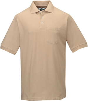TRI MOUNTAIN Caliber Ltd. Golf Shirt w/Pocket. Embroidery is available on this item.