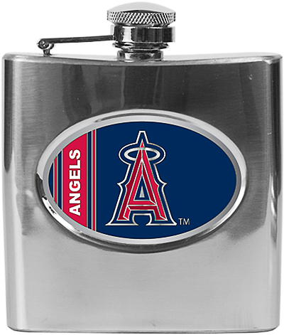 MLB Anaheim Angels 6oz Stainless Steel Flask