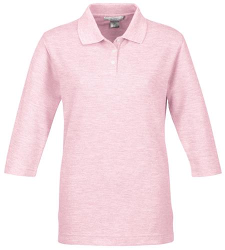 TRI MOUNTAIN Women's Aurora 3/4-Sleeve Golf Shirt