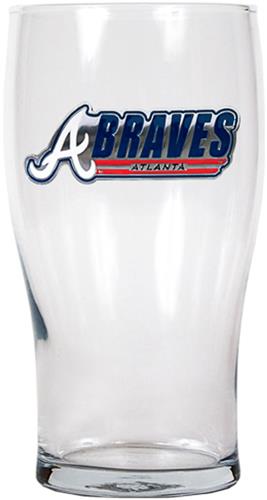 MLB Atlanta Braves 20oz Pub Glass