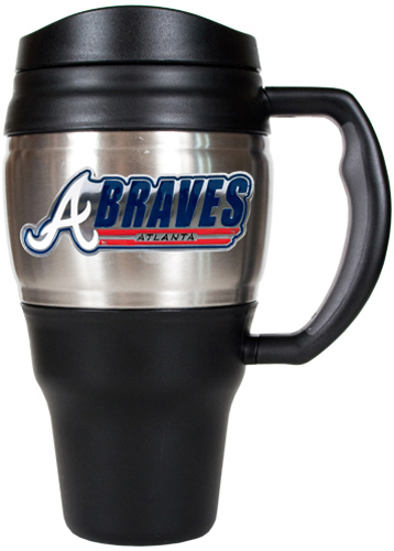MLB Atlanta Braves Stainless Steel 20oz Travel Mug