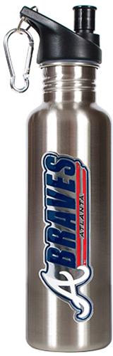 MLB Atlanta Braves 26oz Stainless Water Bottle