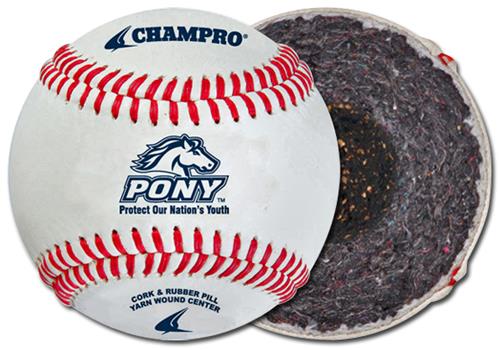 Pony League Raised Seam Baseballs CBB-200PL