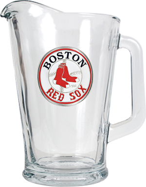 MLB Boston Red Sox 1/2 Gallon Glass Pitcher