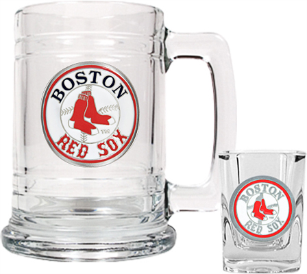 MLB Boston Red Sox Boilermaker Gift Set