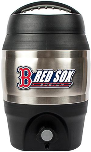 MLB Red Sox 1gal Tailgate Jug w/Push Button Spout
