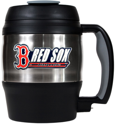 MLB Red Sox 52oz Stainless Steel Macho Travel Mug