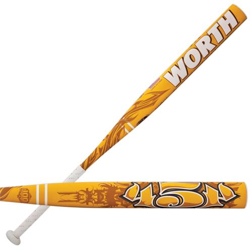 Worth 454 Legit USSSA Slowpitch Softball Bats. Free shipping and 365 day exchange policy.  Some exclusions apply.
