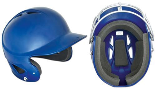 Youth Black Uncoated Performance Batting Helmets