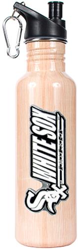 MLB White Sox 26oz Baseball Bat Water Bottle