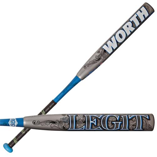 Worth Legit 454 Fastpitch 10 Softball Bats Baseball Equipment & Gear