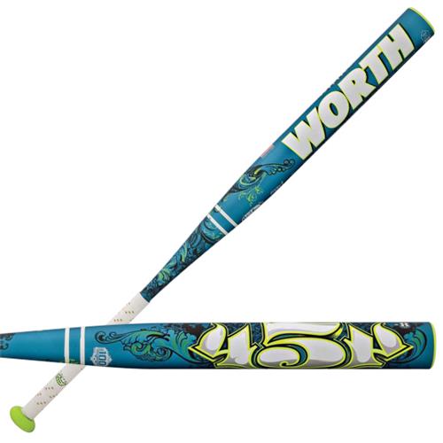 Worth 454 Legit Fastpitch 8 Softball Bats Baseball Equipment & Gear