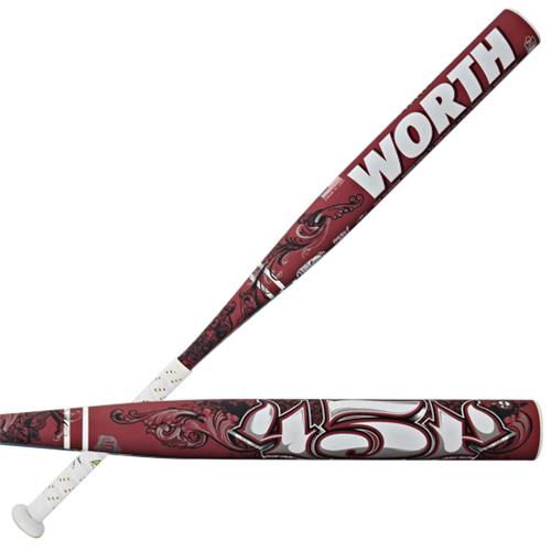 Worth 454 Legit Fastpitch 9 Softball Bats Baseball Equipment & Gear