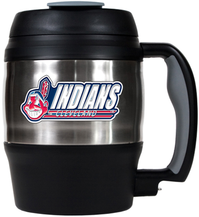 MLB Indians 52oz Stainless Macho Travel Mug