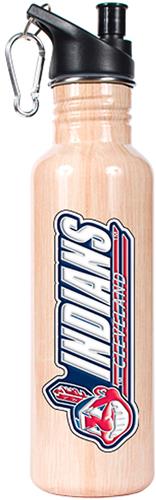 MLB Indians 26oz Baseball Bat Water Bottle