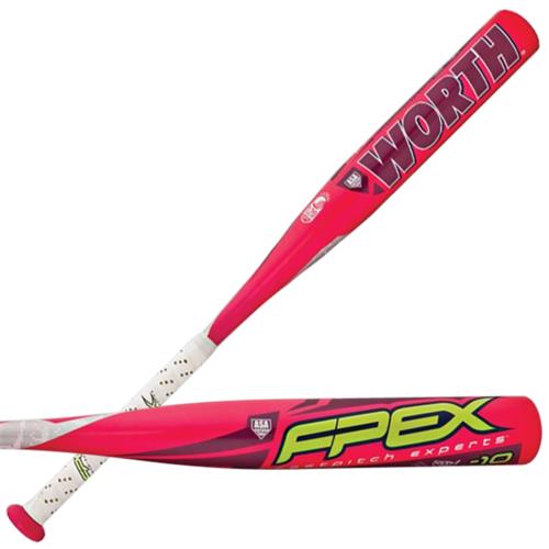 Worth FPEXR -10 Fastpitch Softball Bats