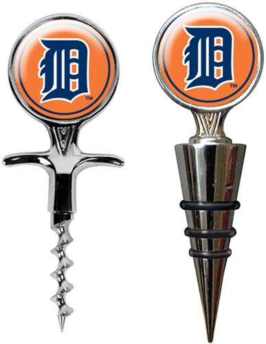 MLB Detroit Tigers Cork Screw & Bottle Topper