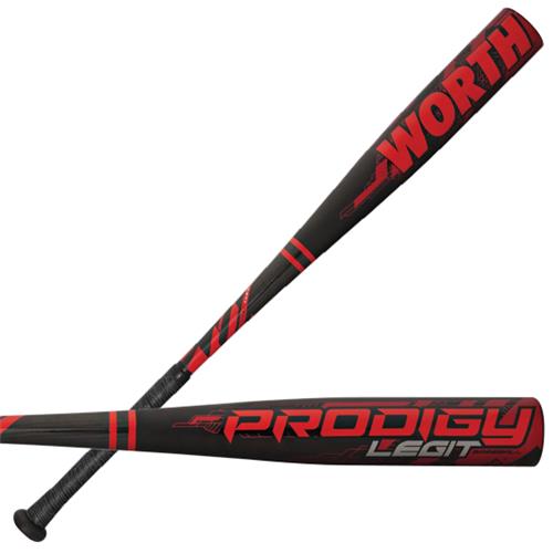 Worth Prodigy Legit BBCOR -3 Baseball Bats. Free shipping and 365 day exchange policy.  Some exclusions apply.