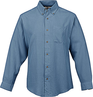 TRI MOUNTAIN Emissary Mini Plaid Long Sleeve Shirt