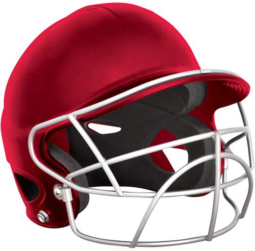 Youth Royal Batting Helmet with Facemask