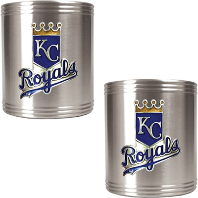 MLB Kansas City Royals Stainless Steel Can Holders