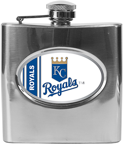 MLB Kansas City Royals 6oz Stainless Steel Flask