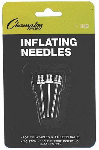 Champion Sports Nickel Plated Inflating Needles