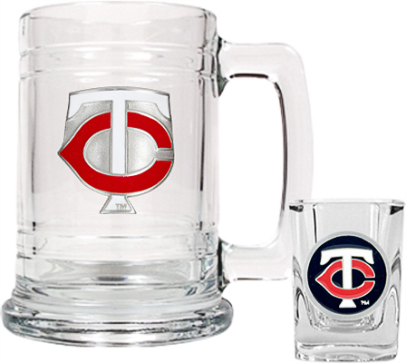 MLB Minnesota Twins Boilermaker Gift Set