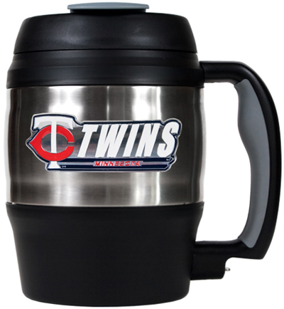 MLB Twins 52oz Stainless Macho Travel Mug