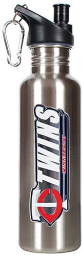 MLB Minnesota Twins 26oz Stainless Water Bottle