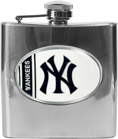 MLB New York Yankees 6oz Stainless Steel Flask
