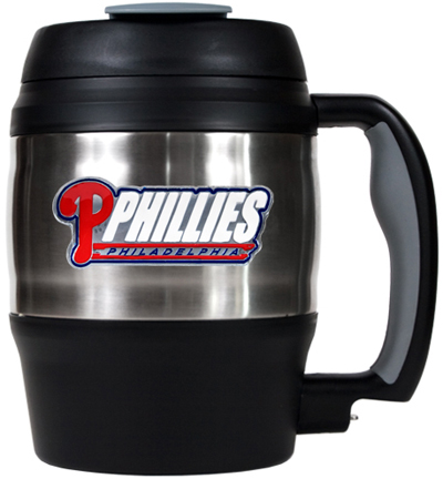 MLB Phillies 52oz Stainless Macho Travel Mug