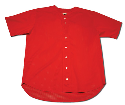 A4 Button Short Sleeve Baseball Jersey Shirt CO