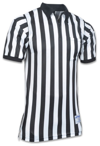 Short Sleeve Zebra Football Officials Jersey