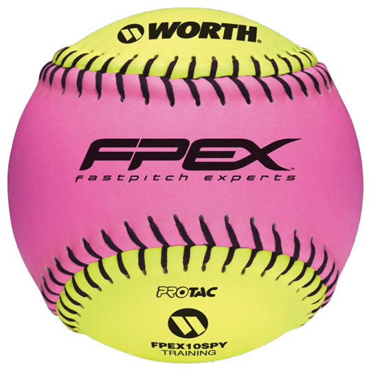 Worth 10" FPEX ProTac Training Fastpitch Softballs Closeout Sale
